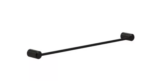 Törölközőtartó, Deante Arnika fali törölközőtartó, 62 cm, fekete ADA_N621