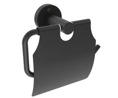 WC papír tartó, Deante Jasmin fali wc papír tartó, fekete ADJ_N221