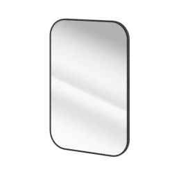   Tükör, Deante Mokko szögletes tükör 50x75 cm, fekete ADM_N801
