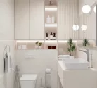Törölközőtartó, Deante Silia fali, kerek törölközőtartó, króm ADI_0611