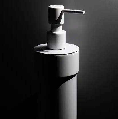 Szappanadagoló, Deante Silia fali szappanadagoló, fehér ADI_A421