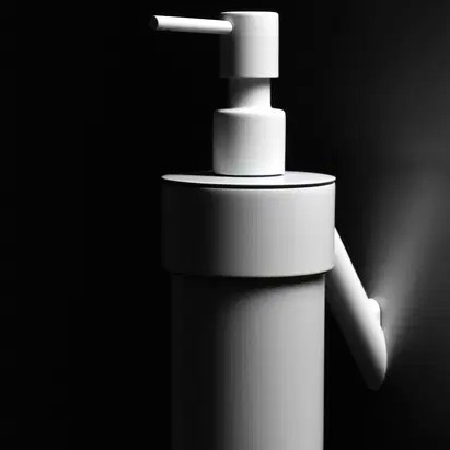 Szappanadagoló, Deante Silia fali szappanadagoló, fehér ADI_A421