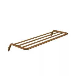   Polc, Deante Silia polc, bordázott, szálcsiszolt bronz ADI_C531
