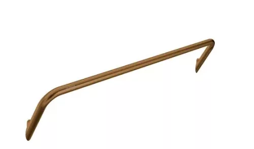 Törölközőtartó, Deante Silia fali törölközőtartó, szálcsiszolt bronz ADI_C621