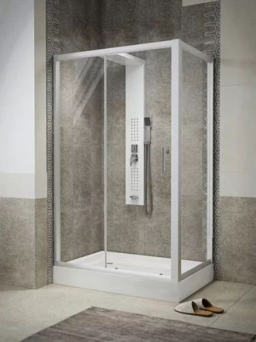 Zuhanykabin, Sanimix 22.8706 szögletes zuhanykabin 120x80