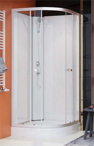 Zuhanykabin, Sanimix 22.1762A-90 hátfalas zuhanykabin 90x90