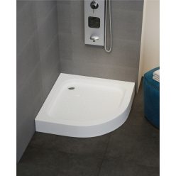   Zuhanytálca, Sanimix 21.03.05 íves zuhanytálca fém lábbal 90x90