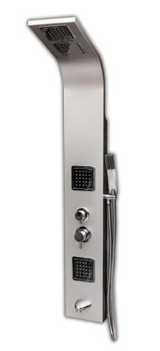 Zuhanypanel, Sanimix LP8120 hidromasszázs zuhanypanel 140x26 cm