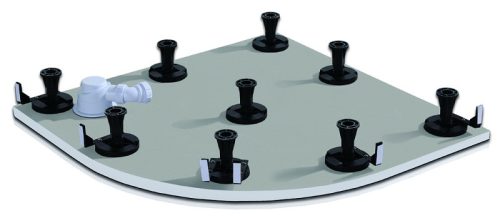 Tartóláb, Wasserburg láb készlet (8 db) Petra 90x90-es zuhanytálcához 21.2503-L