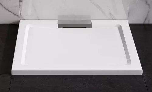 Zuhanytálca, Wasserburg Petra 80x80 cm szögletes zuhanytálca, fehér 21.2505-80