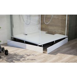   Zuhanytálca előlap, Wasserburg előlap 80x120-as Petra zuhanytálcához 21.2506-E80