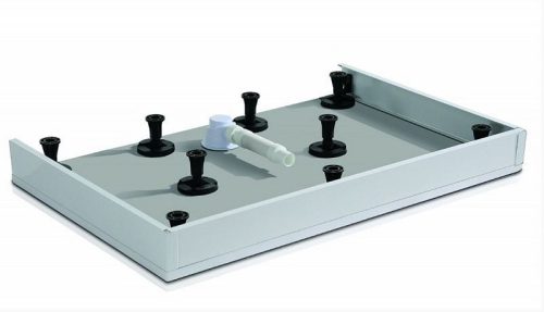 Zuhanytálca előlap, Wasserburg előlap 80x120-as Petra zuhanytálcához 21.2506-E80