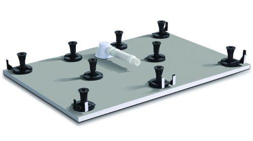 Tartóláb, Wasserburg láb készlet (9 db) Petra 120-as zuhanytálcához 2506-L