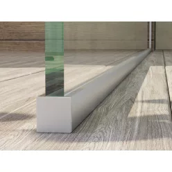   Walk-in padlóprofil, Wasserburg Vetro padlóprofil 8mm, 120 cm, vágható 22.25262P