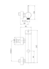 Zuhany csaptelep, Wasserburg Perle zuhany csaptelep, króm 25.052.4CR