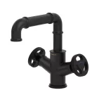 Mosdó csaptelep, Wasserburg Industry kétkaros mosdó csaptelep, fekete 25.051.1B