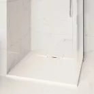 Zuhanytálca, Invena Alvero zuhanytálca, fehér 90x90 AK-7B-909-H