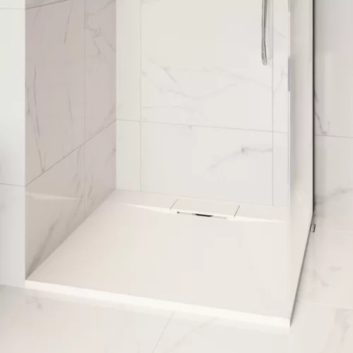 Zuhanytálca, Invena Alvero zuhanytálca, fehér 90x90 AK-7B-909-H