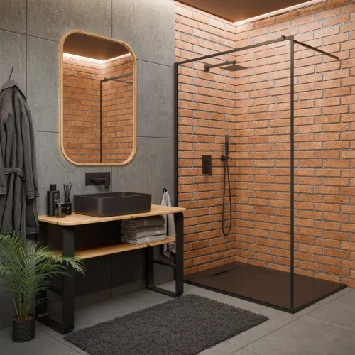 Zuhanytálca, Invena Alvero zuhanytálca, fehér 90x110 AK-7C-911-H