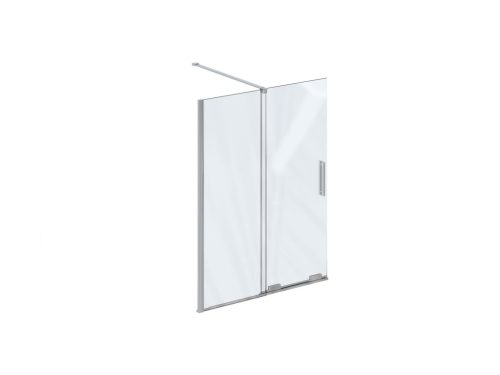 Kádparaván, Ravak Roll ROVS2 kádparaván 100x150 cm, króm X786A0C00Z1