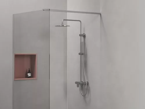 Zuhanyszett, Ravak Spring állítható zuhanyoszlop szettel, SG 098.00CR, króm X070540