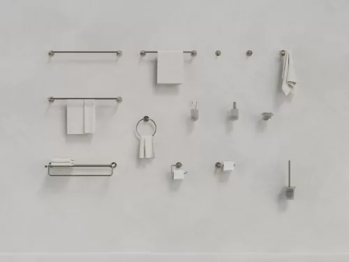 Törölközőtartó, Ravak Kona 60 cm, KN 311.30SSB szálcsiszolt rozsdamentes acél X07P1290