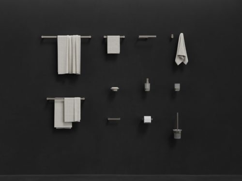 WC papír tartó, Ravak Fold wc papír tartó FD 400.30SSB szálcsiszolt rozsdamentes acél X07P1341