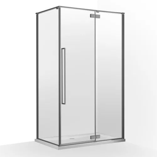 Zuhanykabin, Wellis Mika zuhanykabin, szálcsiszolt grafitszürke 120x90 WC00570
