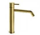 Mosdó csaptelep, Ferro Ciriculus középmagas mosdó csaptelep, szálcsiszolt arany BCK2MLBG