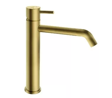 Mosdó csaptelep, Ferro Ciriculus középmagas mosdó csaptelep, szálcsiszolt arany BCK2MLBG