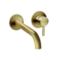   Falba süllyesztett csaptelep, Ferro Ciriculus mosdó csaptelep, szálcsiszolt arany BCK3PABG