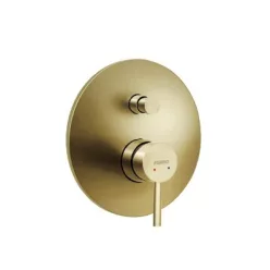   Falba süllyesztett csaptelep, Ferro Ciriculus zuhany csaptelep, szálcsiszolt arany BCK7PBG