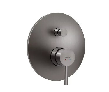 Falba süllyesztett csaptelep, Ferro Ciriculus zuhany csaptelep, gun metal BCK7PGM