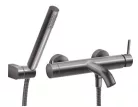 Kádtöltő csaptelep, Ferro Ciriculus kádtöltő csaptelep zuhanyszettel, gun metal BCK11GM