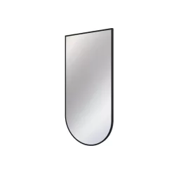   Tükör, Deante Silia tükör függő keretben, fekete 50x100 cm ADI_N851