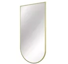 Tükör, Deante Silia tükör függő keretben, szálcsiszolt arany 50x100 cm ADI_R851