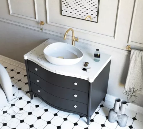 Törölközőtartó, Deante Temisto fali törölközőtartó, sárgaréz ADT_M621