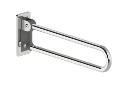 Kapaszkodó, Deante Lehnen fali kapaszkodó, összecsukható, 70 cm, polírozott acél NIL_042D