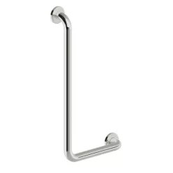   Kapaszkodó, Deante Lehnen szögletes fali kapaszkodó, balos, polírozott acél NIL_0L1D