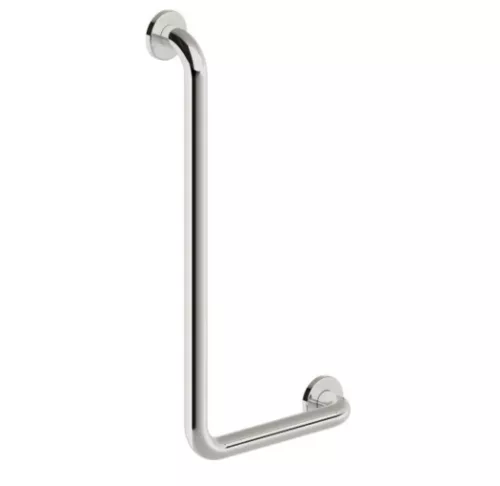 Kapaszkodó, Deante Lehnen szögletes fali kapaszkodó, balos, polírozott acél NIL_0L1D