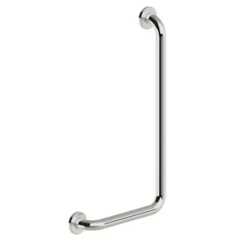 Kapaszkodó, Deante Lehnen szögletes fali kapaszkodó, jobbos, polírozott acél NIL_0P1D