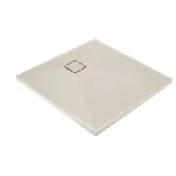   Zuhanytálca, Deante Correo zuhanytálca, bézs, 80x80 KQR_542B