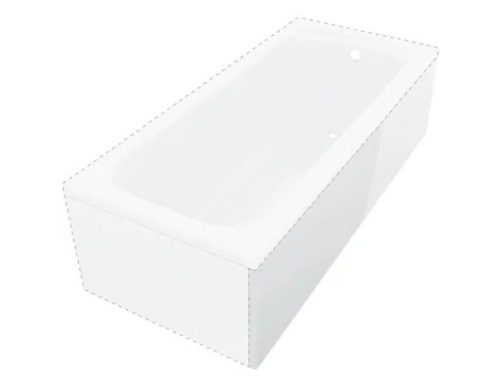 Előlap, Deante Prizma kád előlap, 170 cm KTJD017O