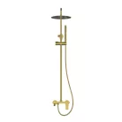 Zuhanyszett, Invena Alonia zuhanyszett, szálcsiszolt arany AU-70-D09-V