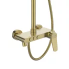 Zuhanyszett, Invena Alonia zuhanyszett, szálcsiszolt arany AU-70-D09-V