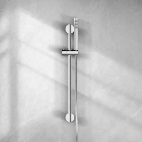 Zuhanyszett, Invena Alonia 1 funkciós, csaptelep nélkül, króm AU-70-Z01-V