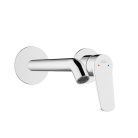 Falba süllyesztett csaptelep, Invena Alonia mosdó csaptelep, króm BP-70-U01-V