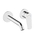 Falba süllyesztett csaptelep, Invena Alonia mosdó csaptelep, króm BP-70-U01-V