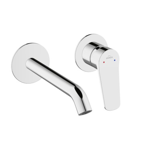 Falba süllyesztett csaptelep, Invena Alonia mosdó csaptelep, króm BP-70-U01-V