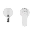 Falba süllyesztett csaptelep, Invena Alonia mosdó csaptelep, króm BP-70-U01-V